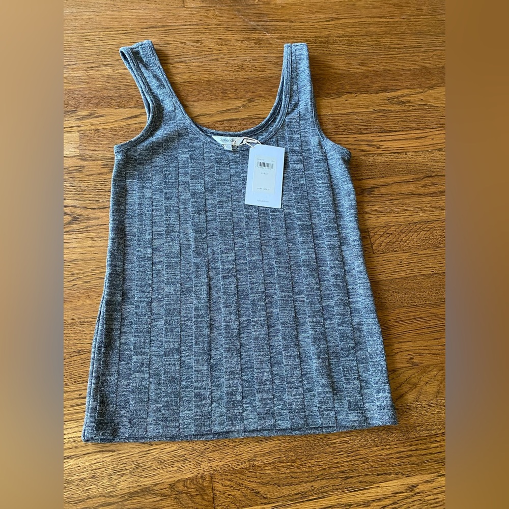New Splendid Grey Tank Top